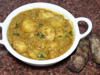 Dahi Wali Arbi Curry Recipe