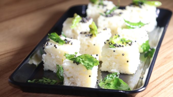 White Dhokla