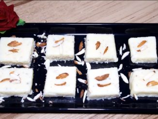 nariyal barfi recipe video