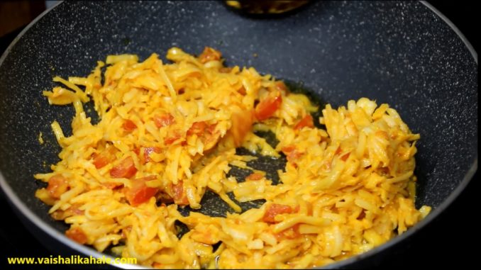 Mooli Radish Bhaji