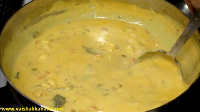 dahi kadhi banane ki vidhi