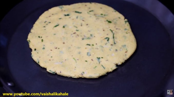 corn flour paratha