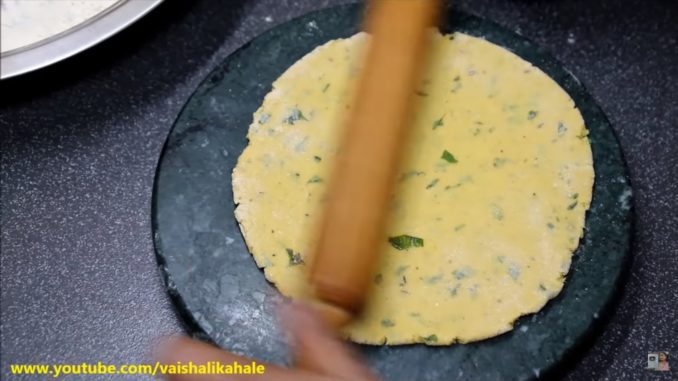 corn flour paratha