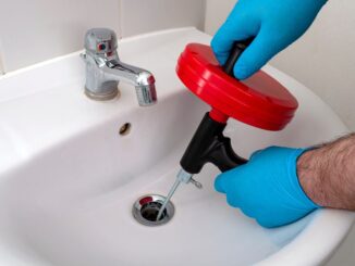 clean drain pipes at home