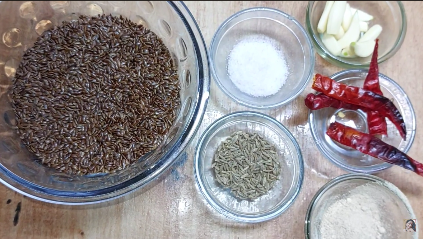 flaxseed dry chutney