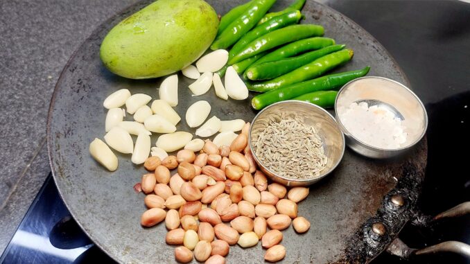 Authentic Thecha recipe