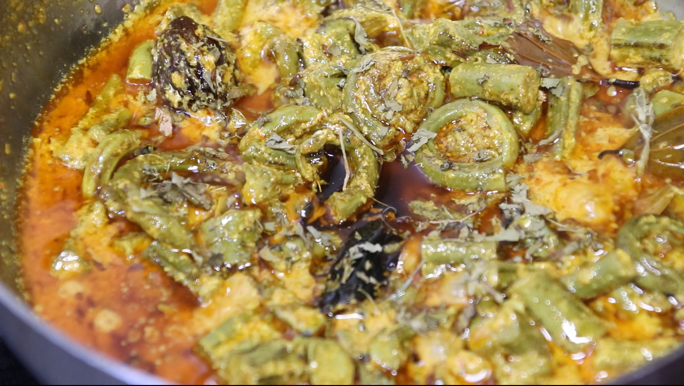 Lungru ki Himachali Sabji